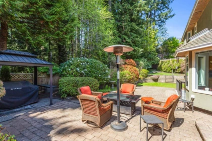 Aerial View of 2465 Berton Place, North Vancouver, BC