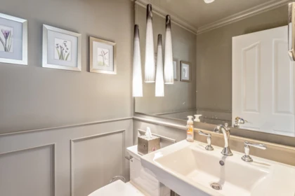 Powder Room Photo of 2465 Berton Place, North Vancouver, BC