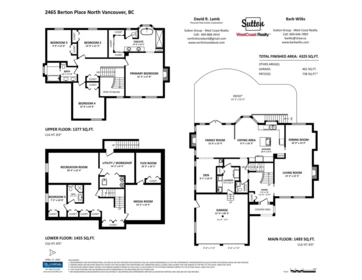 Street View Photo of 2465 Berton Place, North Vancouver, BC