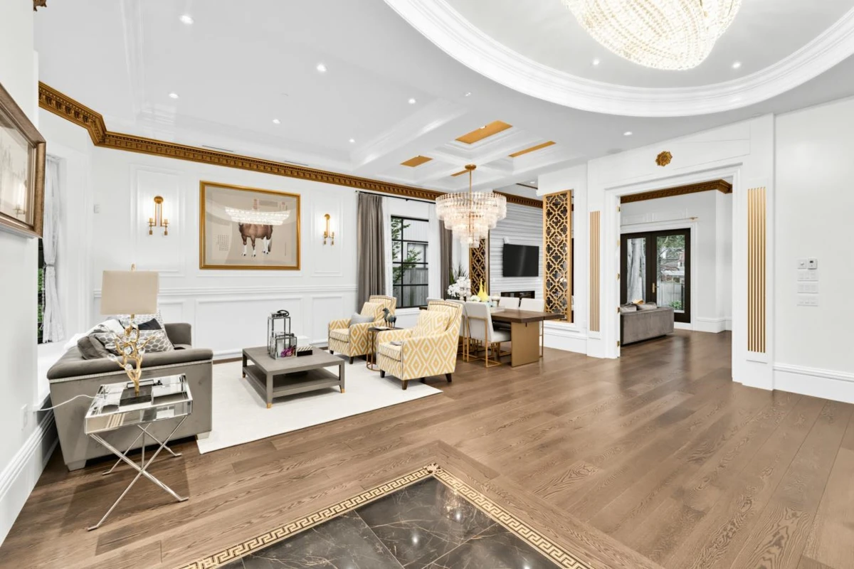 Living Room Photo of 4177 Doncaster Way, Vancouver, BC