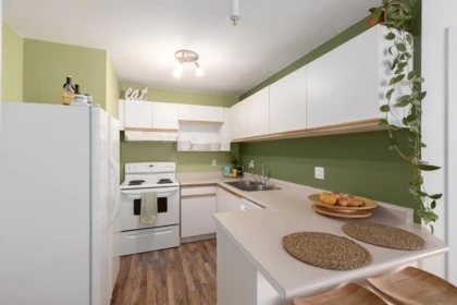 Kitchen Island Photo of A101 40100 Willow Crescent, Squamish, BC