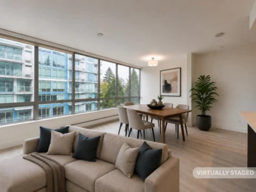 Garage Interior Photo of 701 9060 University Crescent, Burnaby, BC