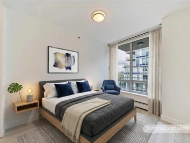 Primary Bedroom Photo of 701 9060 University Crescent, Burnaby, BC
