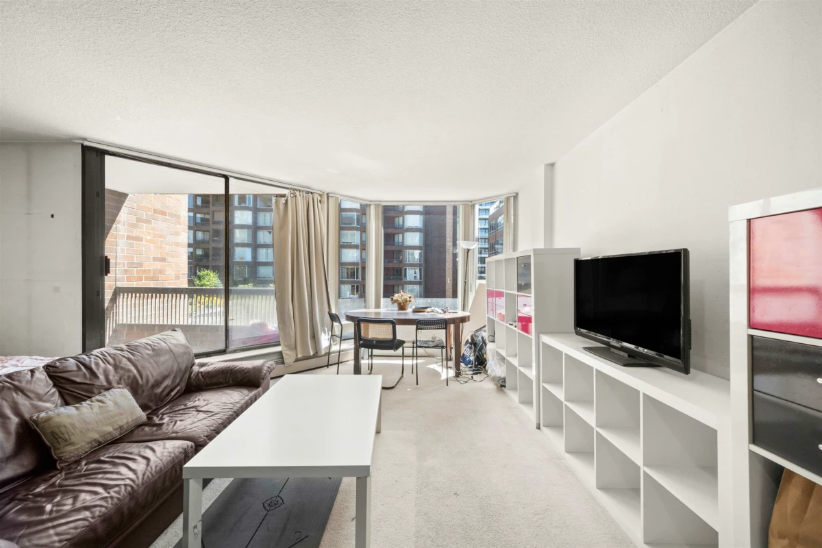Dining Area Photo of 313 1330 Burrard Street, Vancouver, BC