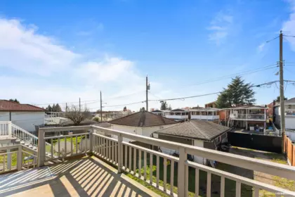 Outdoor Deck Photo of 7373 Culloden Street, Vancouver, BC