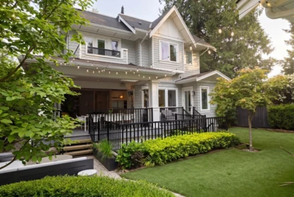 Aerial View of 4021 W 34th Avenue, Vancouver, BC