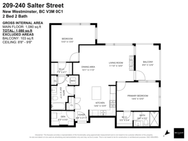 Bedroom 3 Photo of 209 240 Salter Street, New Westminster, BC
