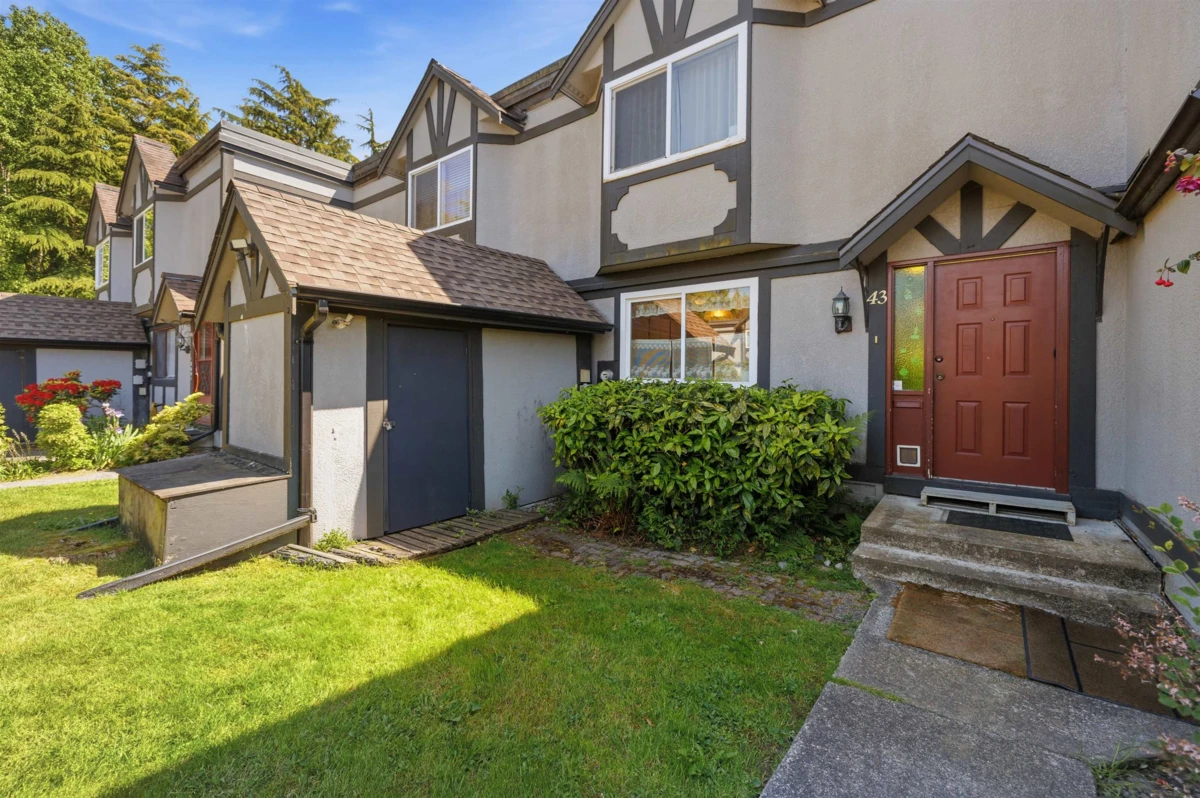 Exterior Rear Photo of 43 8491 Ryan Road, Richmond, BC