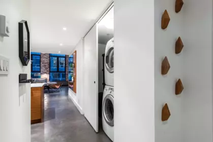 Basement Recreation Room Photo of PH6 869 Beatty Street, Vancouver, BC