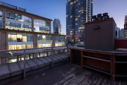 Outdoor Deck Photo of PH6 869 Beatty Street, Vancouver, BC