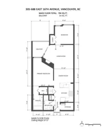 Laundry Room Photo of 305 688 E 16th Avenue, Vancouver, BC
