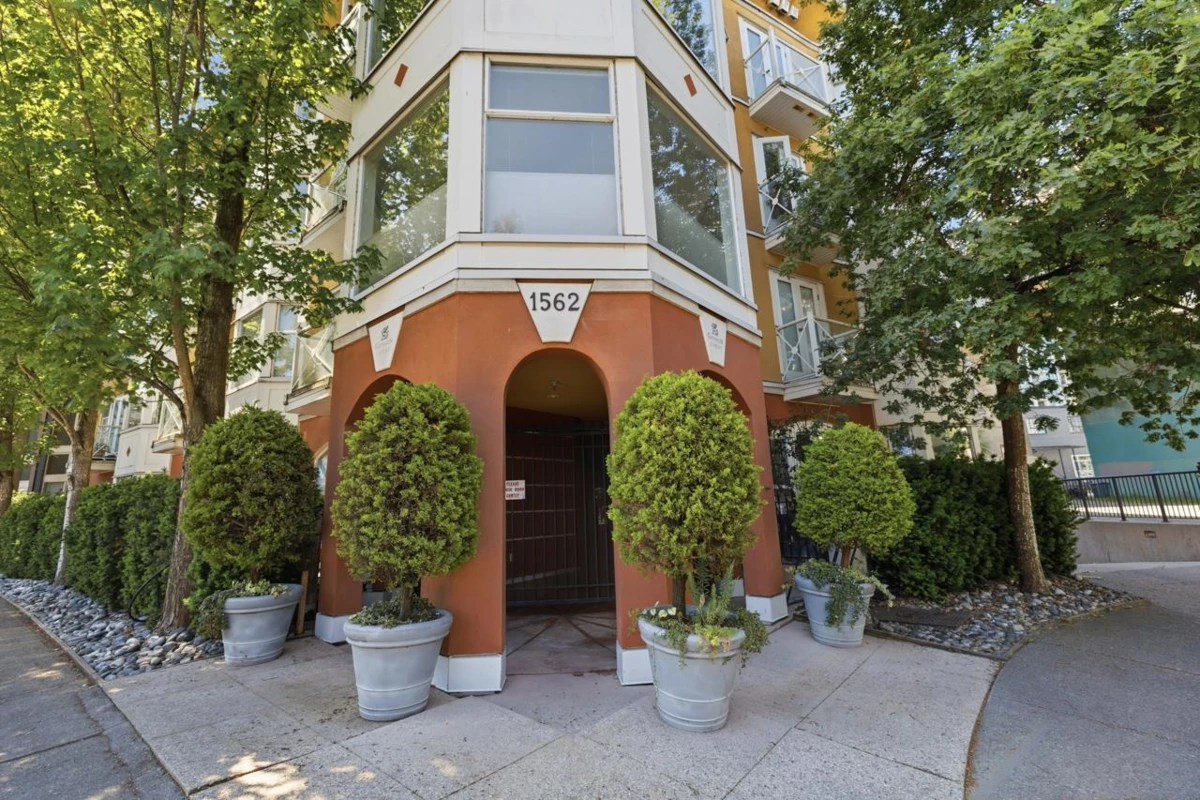 Exterior Rear Photo of 401 1562 W 5th Avenue, Vancouver, BC