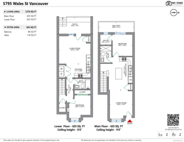 Playground / Recreational Area Near 5795 Wales Street, Vancouver, BC