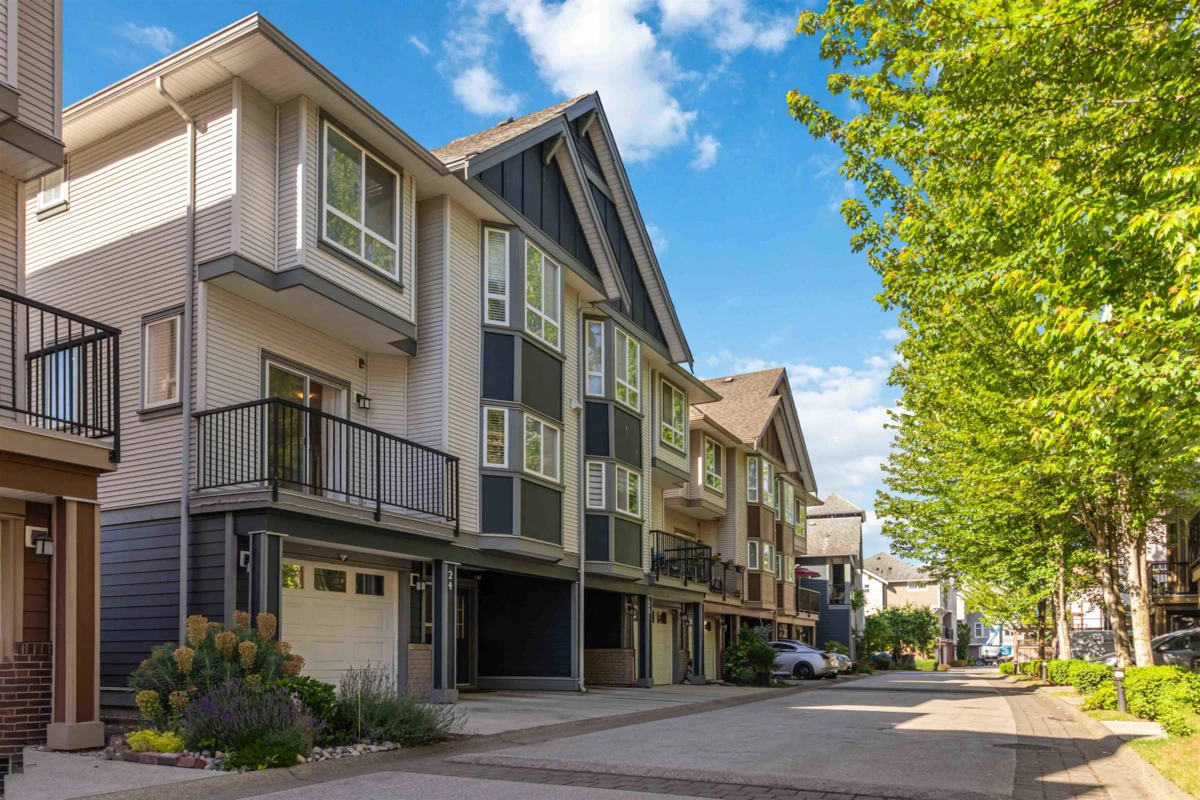 Exterior Rear Photo of 24 1211 Ewen Avenue, New Westminster, BC
