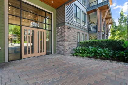 Aerial View of 601 45510 Market Way, Chilliwack, BC