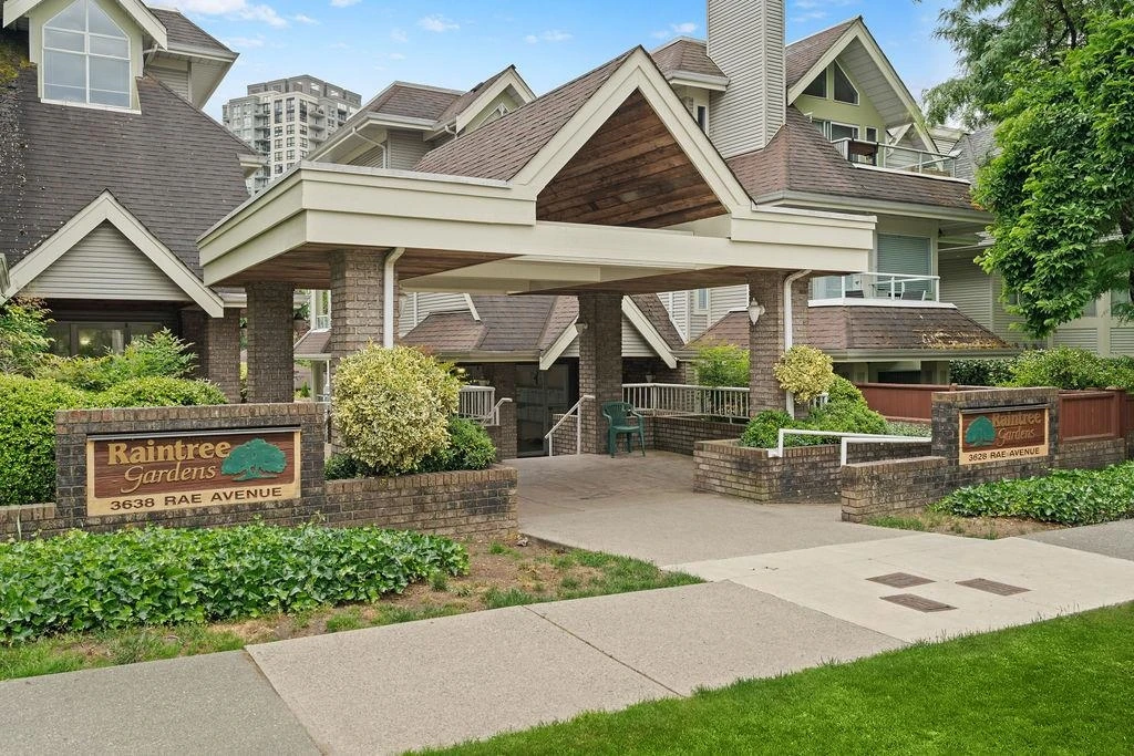Exterior Rear Photo of 211 3628 Rae Avenue, Vancouver, BC