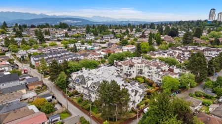 Aerial View of 211 3628 Rae Avenue, Vancouver, BC