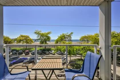 Outdoor Deck Photo of 201 14881 Marine Drive, White Rock, BC