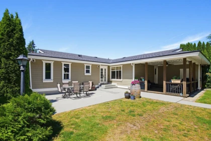 Aerial View of 34348 Laburnum Avenue, Abbotsford, BC