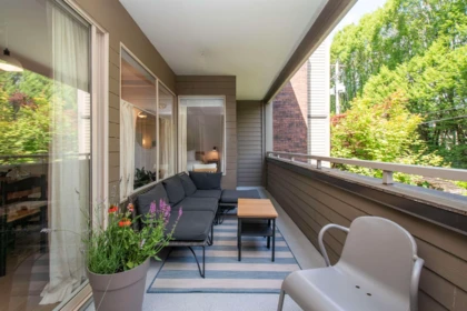 Outdoor Deck Photo of 201 1777 W 13th Avenue, Vancouver, BC