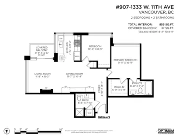 Garage Interior Photo of 907 1333 W 11th Avenue, Vancouver, BC