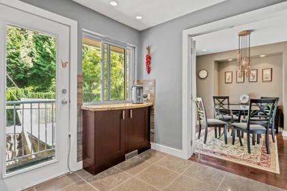 Breakfast Nook Photo of 7965 Burnfield Crescent, Burnaby, BC
