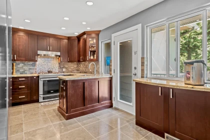 Kitchen Island Photo of 7965 Burnfield Crescent, Burnaby, BC