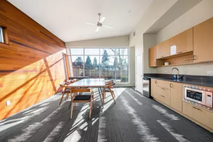 Aerial View of 105 548 Foster Avenue, Coquitlam, BC