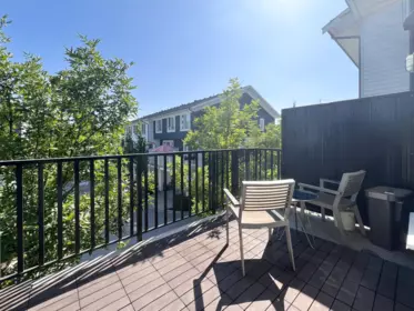 Outdoor Patio Photo of 105 548 Foster Avenue, Coquitlam, BC