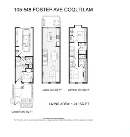 Street View Photo of 105 548 Foster Avenue, Coquitlam, BC