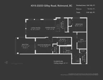 315 23233 Gilley Road, Richmond, BC, Richmond — Apartment/Condo for sale
