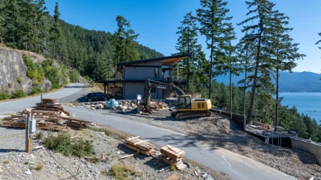 Exterior Rear Photo of 785 Seymour Bay Drive, Bowen Island, BC