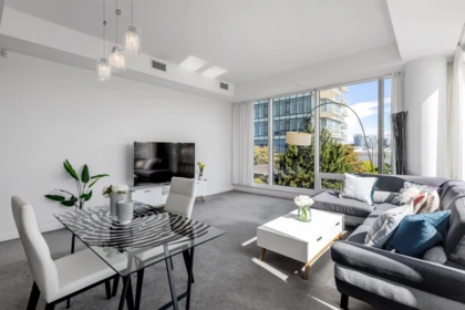 Living Room Photo of 306 5177 Brighouse Way, Richmond, BC