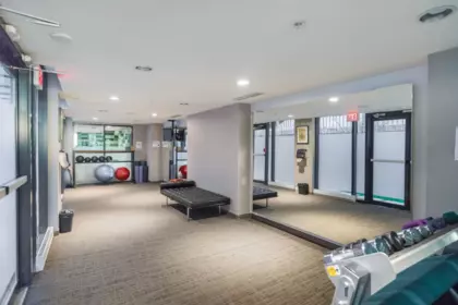 Fitness Center Photo Near 2106 918 Cooperage Way, Vancouver, BC