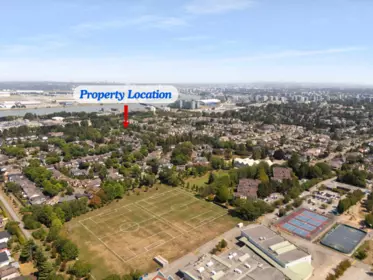 Aerial View of 34 6100 Tiffany Boulevard, Richmond, BC