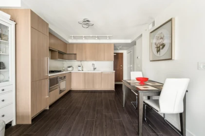 Kitchen Island Photo of 607 8833 Hazelbridge Way, Richmond, BC
