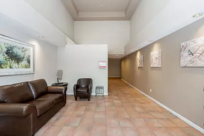 Living Room Photo of 207 1215 Pacific Street, Coquitlam, BC