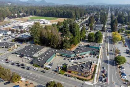 Aerial View of 306 1650 Grant Avenue, Port Coquitlam, BC