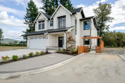 Exterior Rear Photo of 9 5924 Riverside Street, Abbotsford, BC