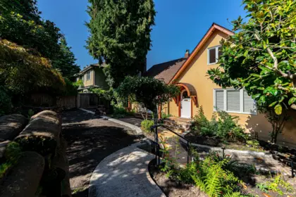 Exterior Rear Photo of 4327 Locarno Crescent, Vancouver, BC