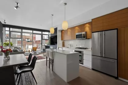 Breakfast Nook Photo of 503 1228 Homer Street, Vancouver, BC