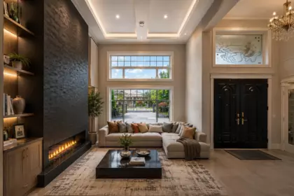 Family Room Photo of 9140 Diamond Road, Richmond, BC