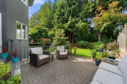 Aerial View of 1617 Emerson Court, North Vancouver, BC