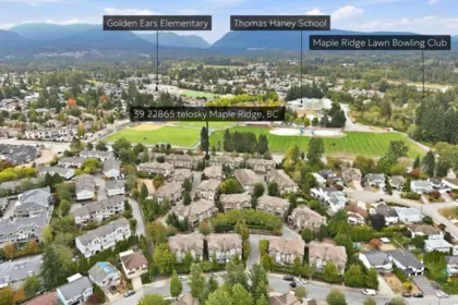 Backyard Photo of 39 22865 Telosky Avenue, Maple Ridge, BC