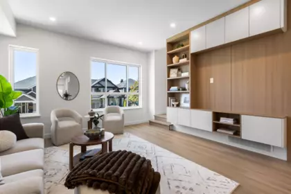Living Room Photo of 102 16795 Edgewood Drive, Surrey, BC