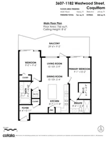 Fitness Center Photo Near 3607 1182 Westwood Street, Coquitlam, BC