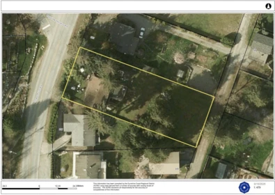 Aerial View of 611 Gower Point Road, Gibsons, BC