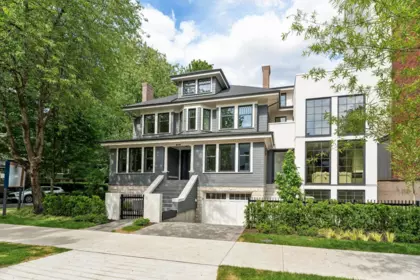 Exterior Rear Photo of 1685 Nelson Street, Vancouver, BC