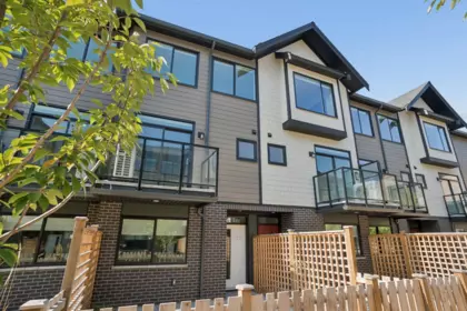 Exterior Rear Photo of 23 4337 Boundary Road, Richmond, BC