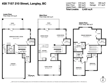 Community Amenities Photo (Clubhouse) of 28 7157 210 Street, Langley, BC